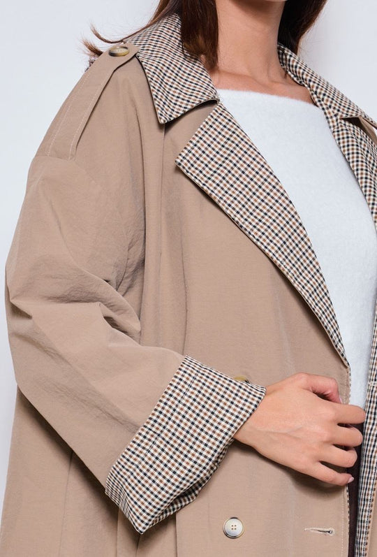 Trench OVERSIZE VICHY 3208