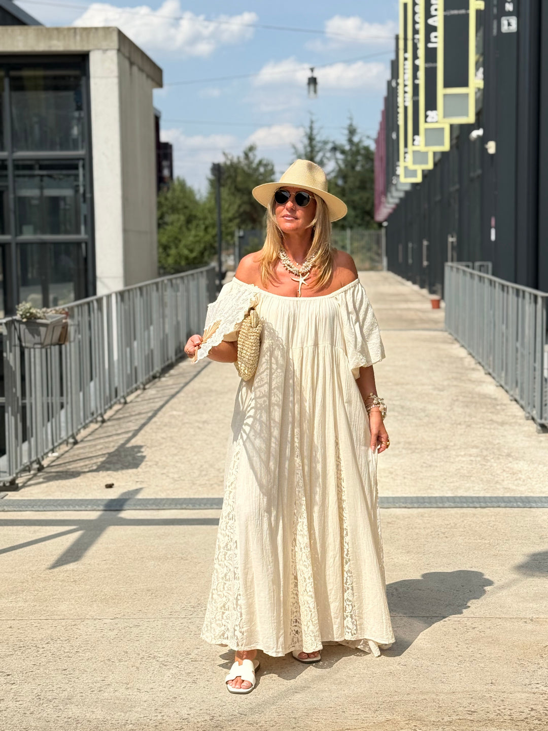 Robe nude dentelle NINA S/S26