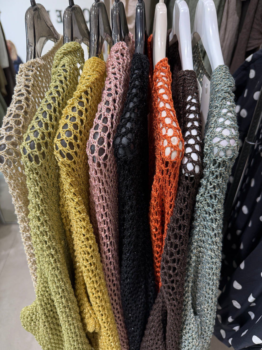 GILET Crochet FRANGE 9032