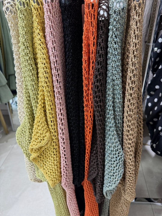 Kimono Crochet FRANGE 9032