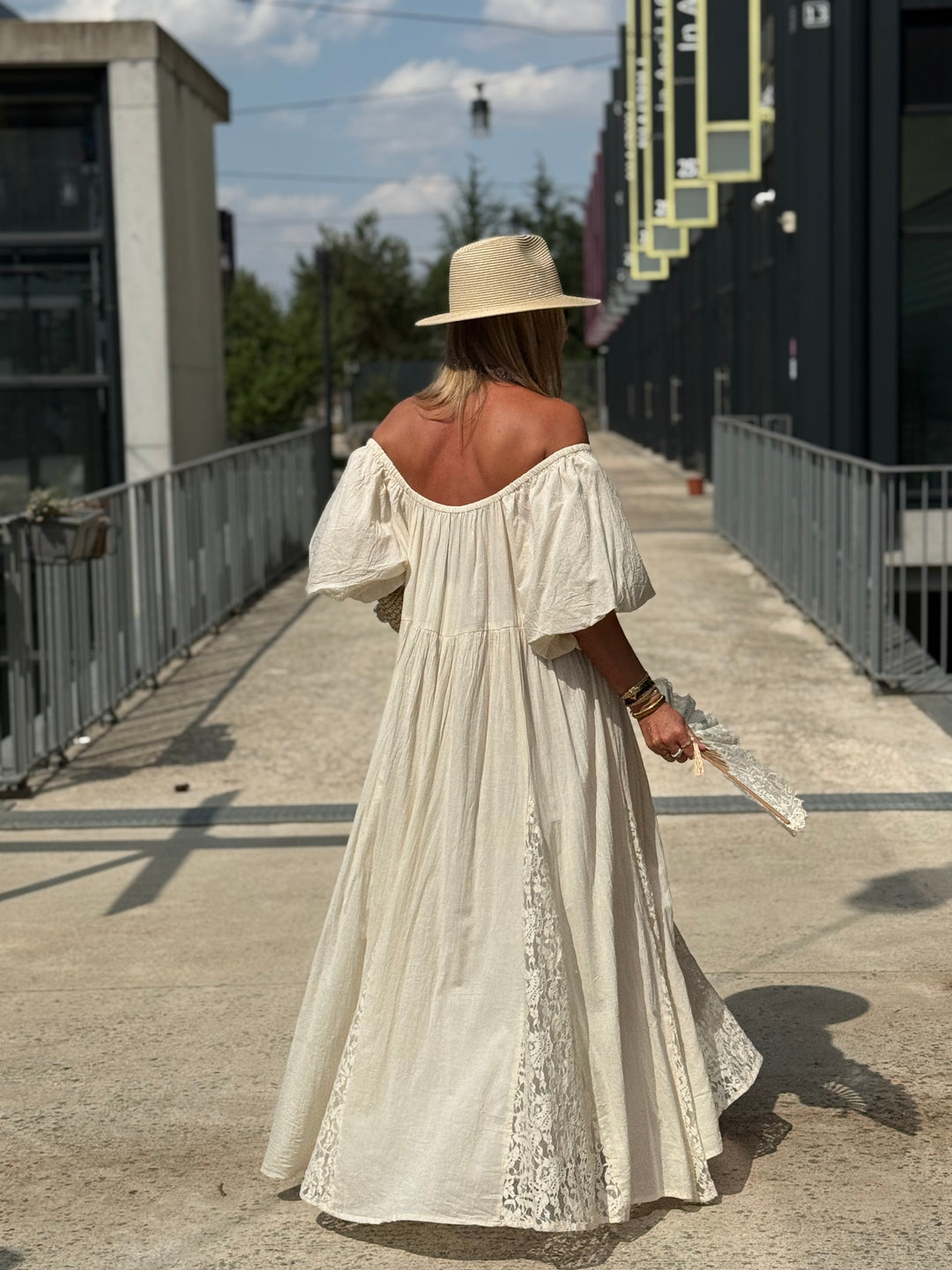 Robe nude dentelle NINA S/S26