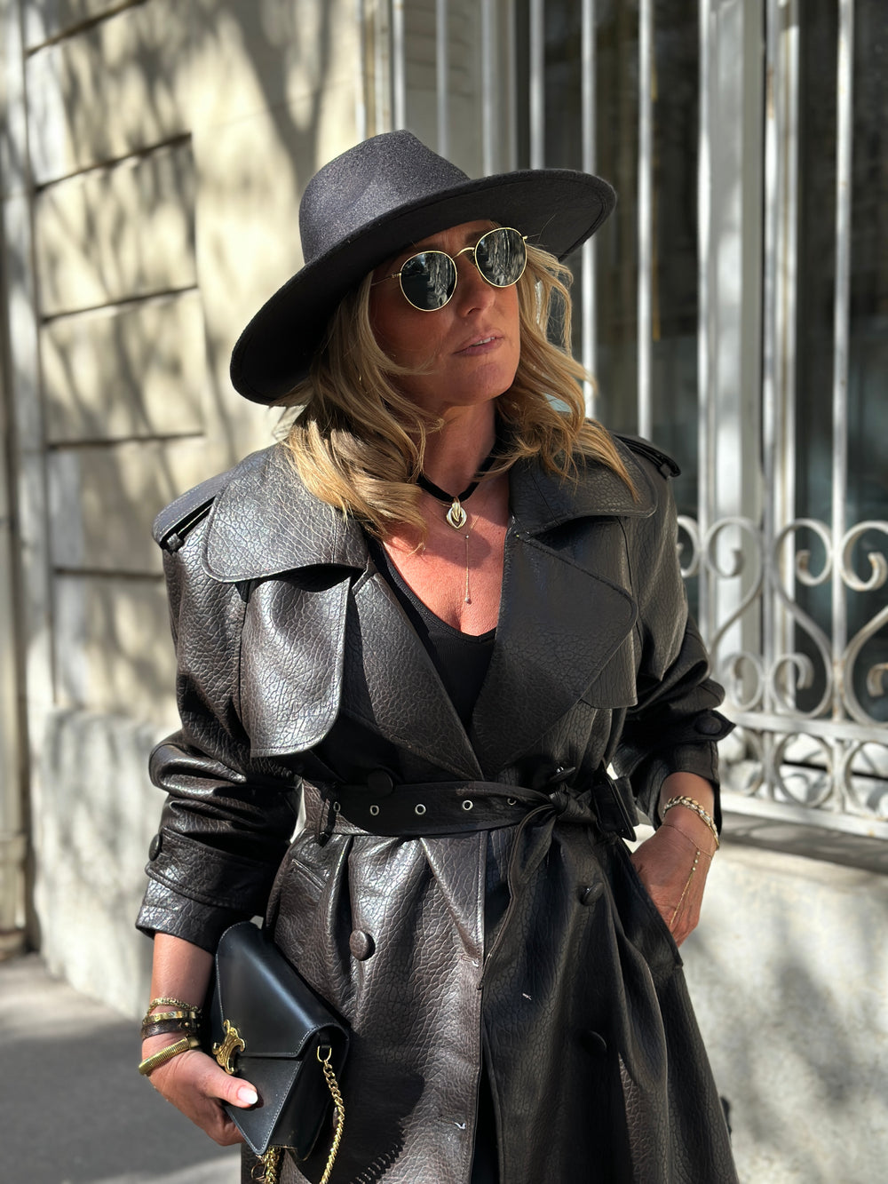 Trench similicuir Choco 2189