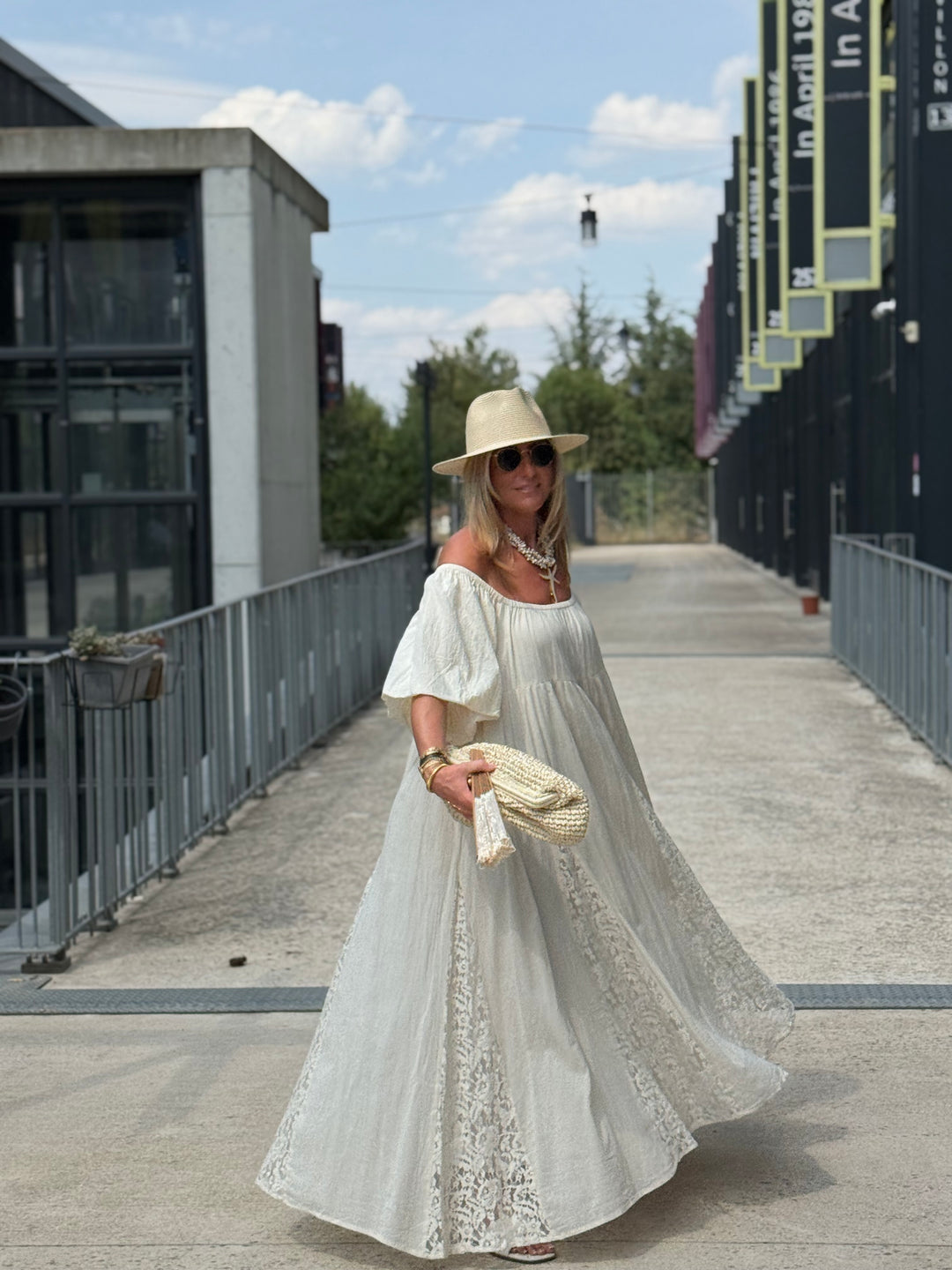 Robe nude dentelle NINA S/S26