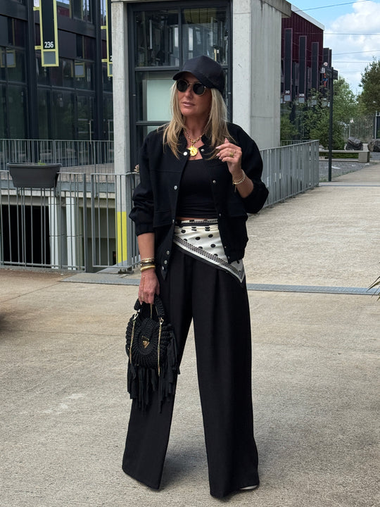 Veste bomber Noir 8498
