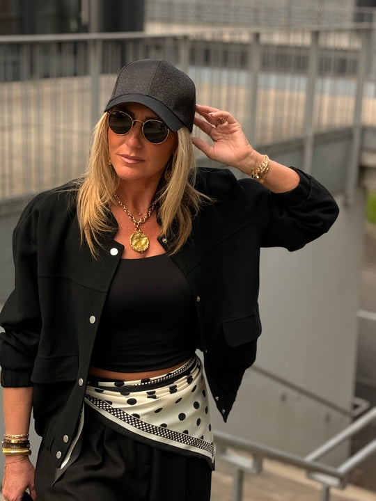 Veste bomber Noir 8498