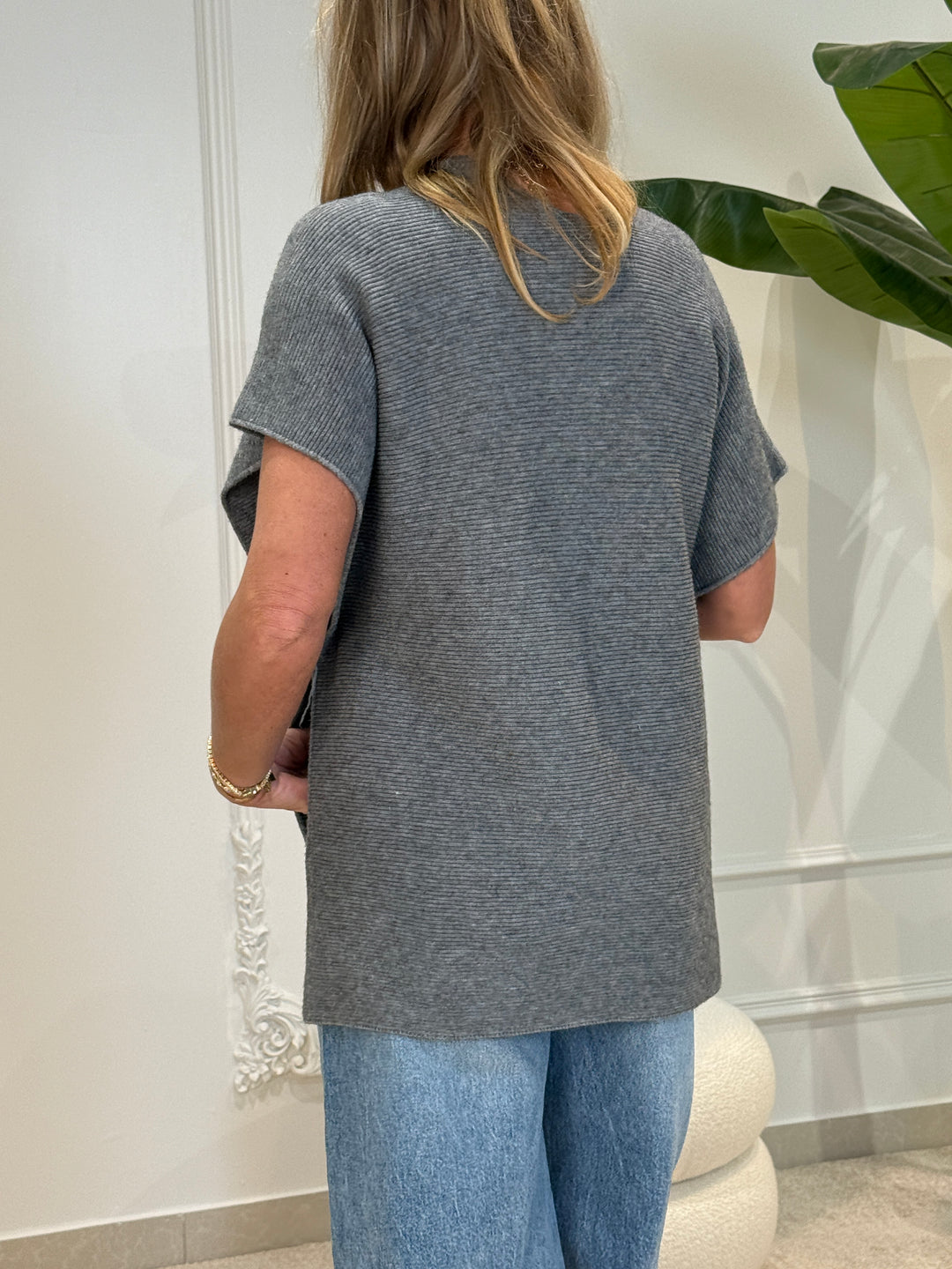 Gilet pocho croisée