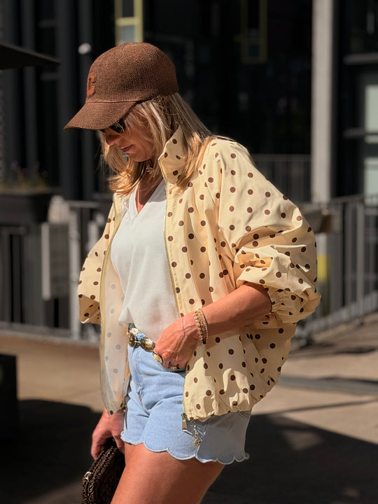 Bomber à pois