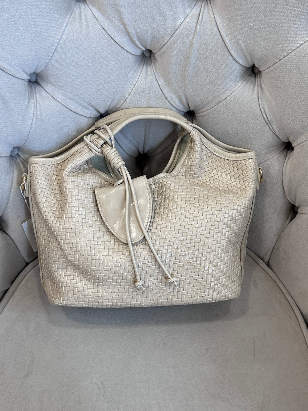 Sac tressé 1604 beige