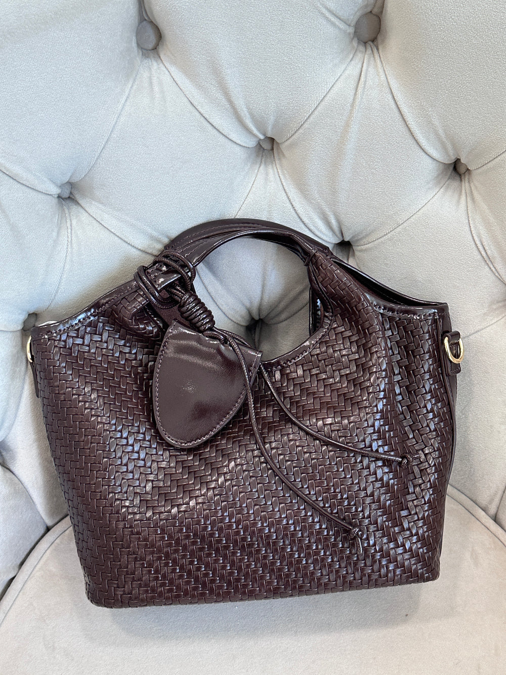 Sac tressé 1604 choco