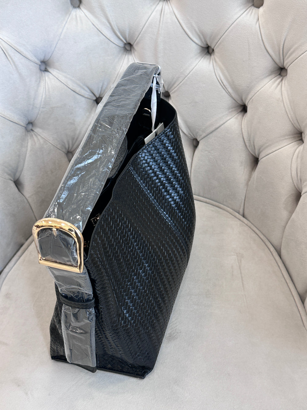 Sac matelassé noir 316