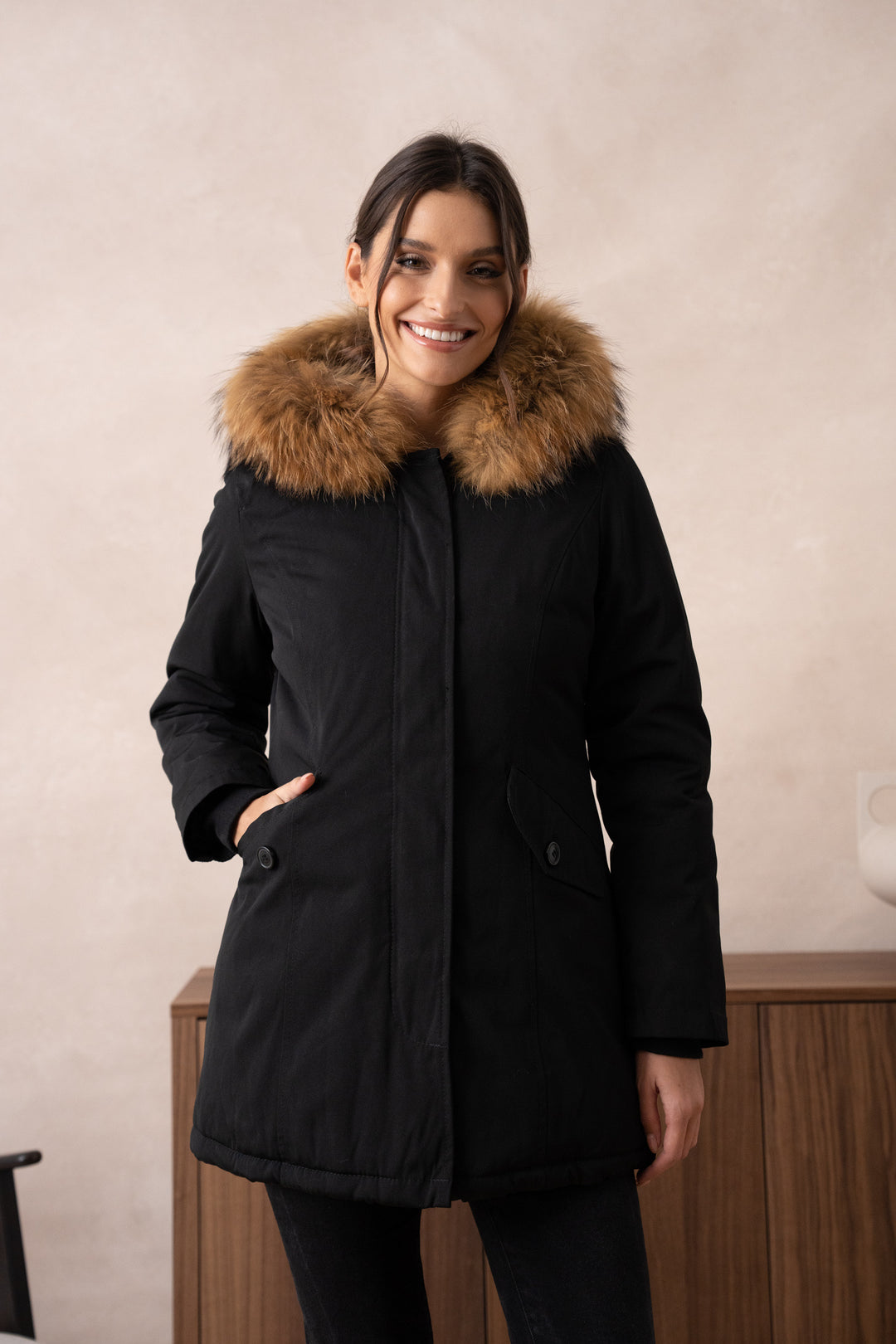 Doudoune Longue Doudoune Capuche Fourrure Doudoune Capuche