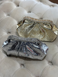 Pochette brillant strass