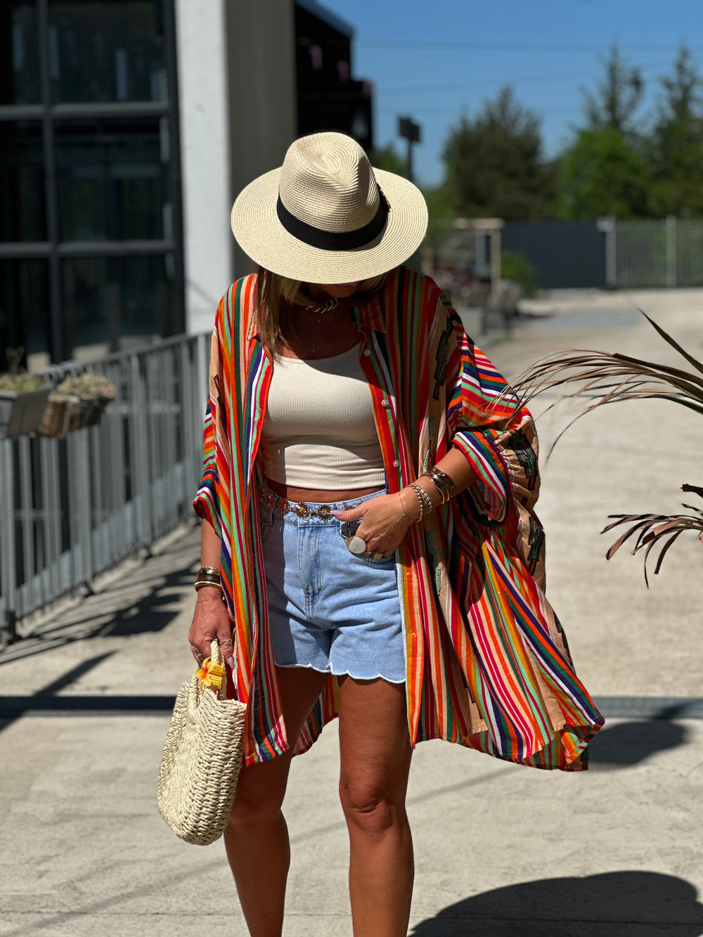 Blouse colorée motifs ruby