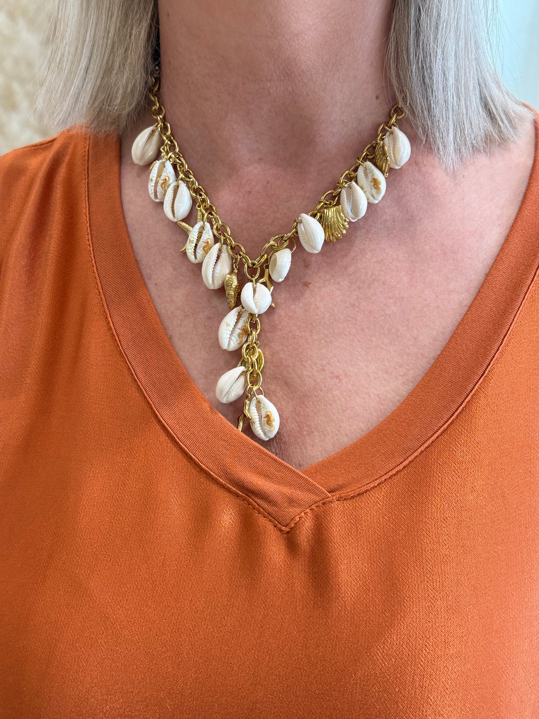 Collier coquillage