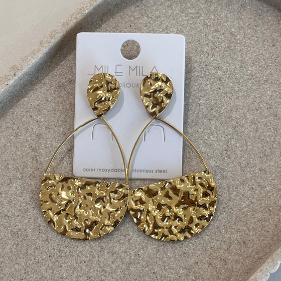 Boucles d’oreilles N23 PRECOMMANDE