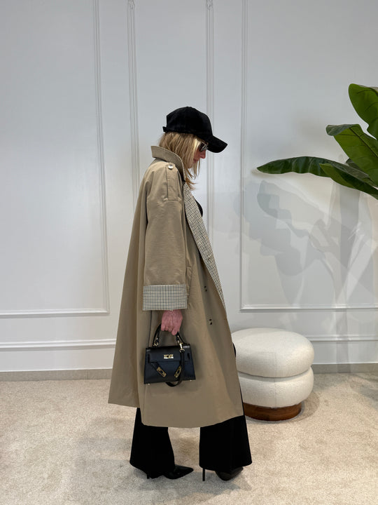 Trench OVERSIZE VICHY 3208