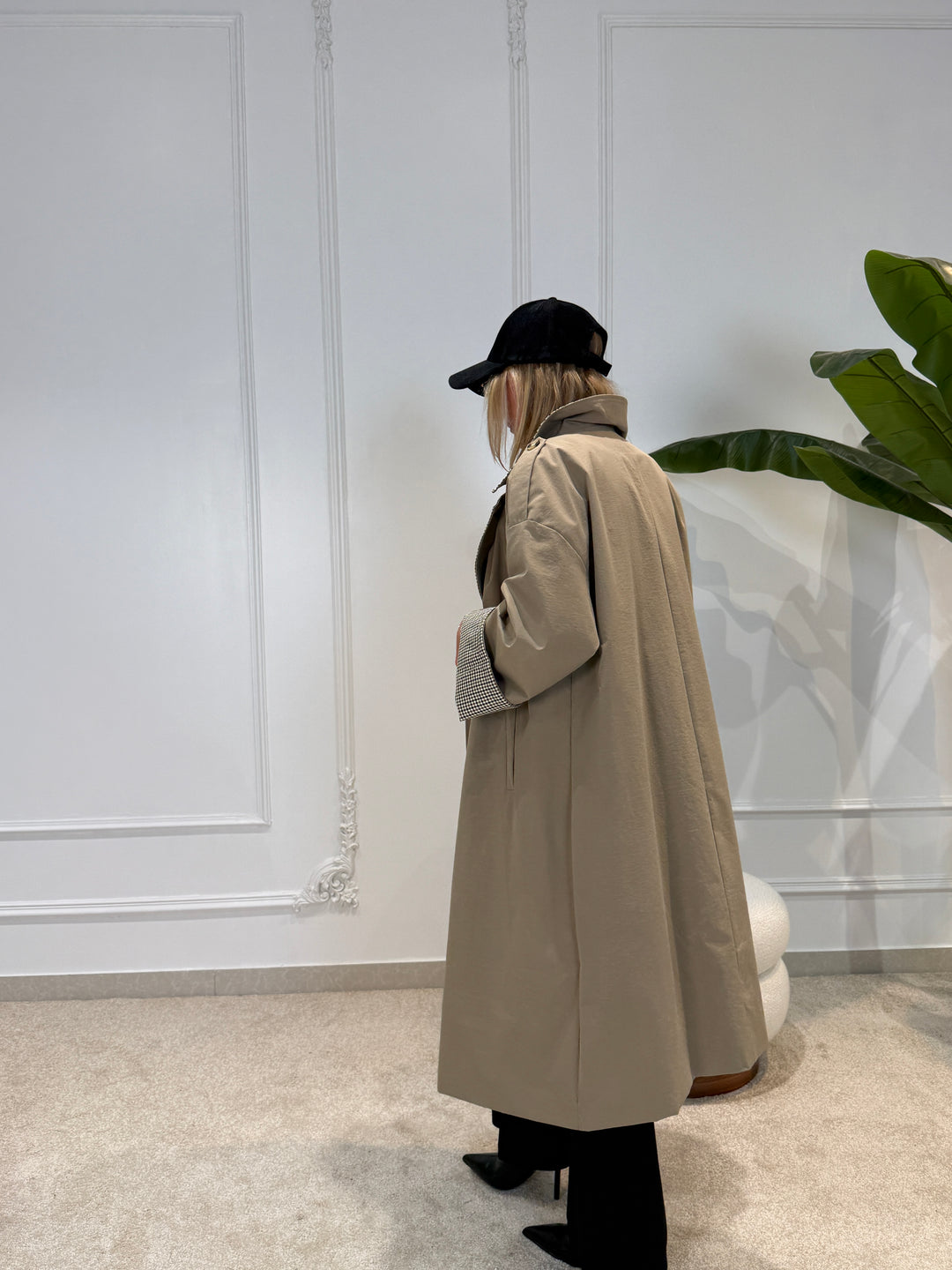 Trench OVERSIZE VICHY 3208