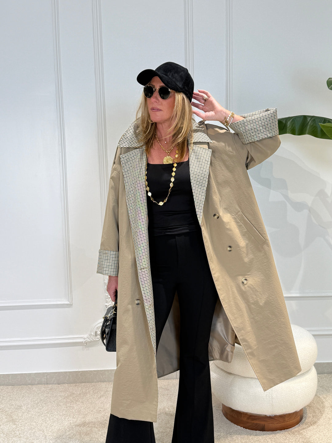 Trench OVERSIZE VICHY 3208