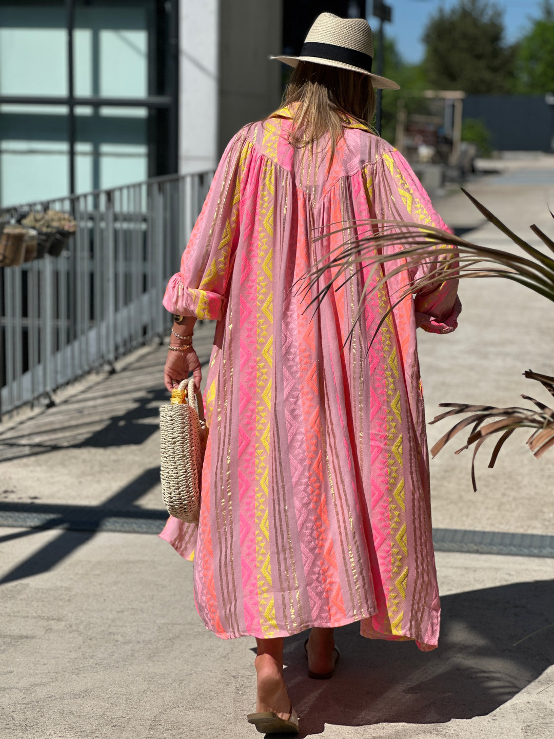 Robe JOLENE BIANCA Rose S/S25