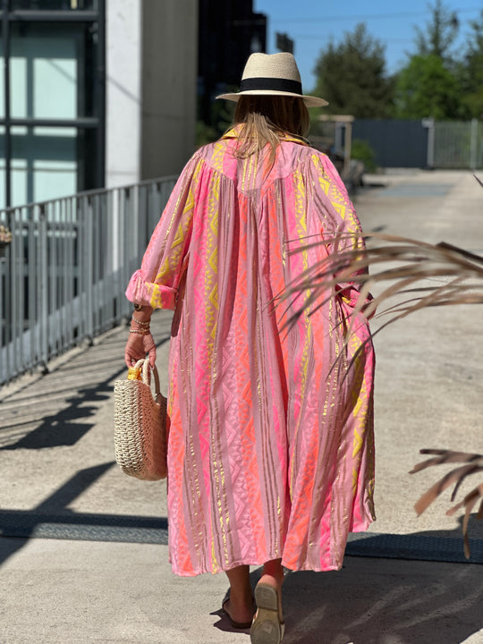 Robe JOLENE BIANCA Rose S/S25