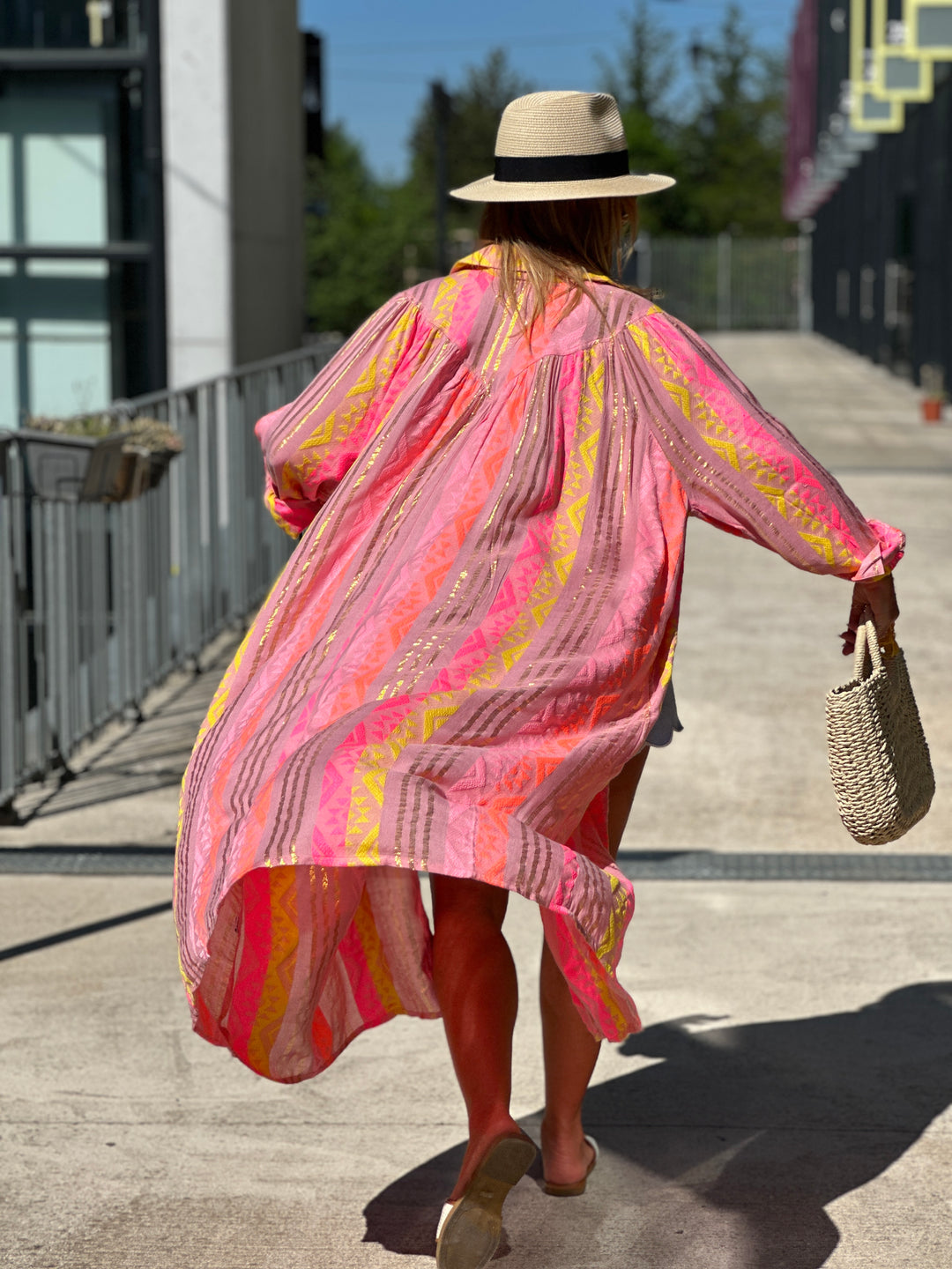 Robe JOLENE BIANCA Rose S/S25
