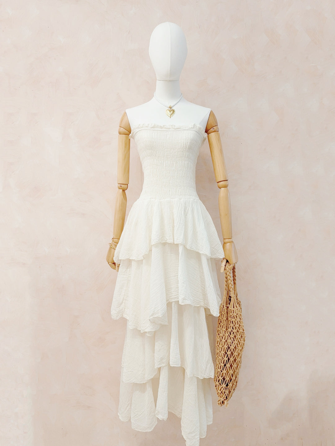 Robe bandeau volant 1683