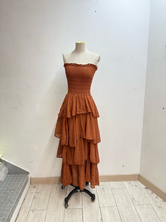 Robe bandeau volant 1683