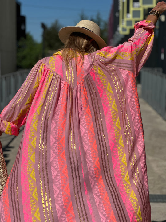 Robe JOLENE BIANCA Rose S/S25