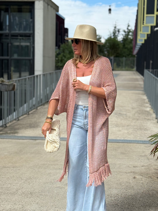 Kimono Crochet FRANGE 9032
