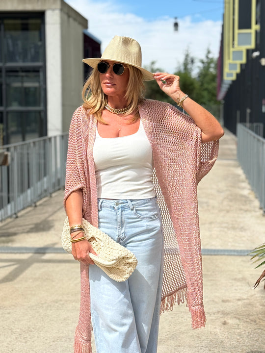 Kimono Crochet FRANGE 9032