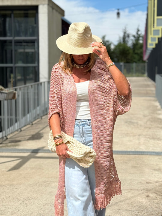 Kimono Crochet FRANGE 9032