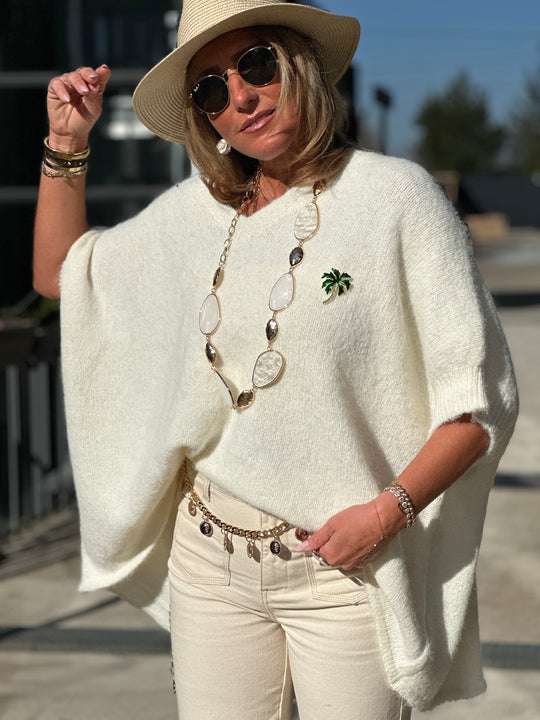 Pull sans manche 7619