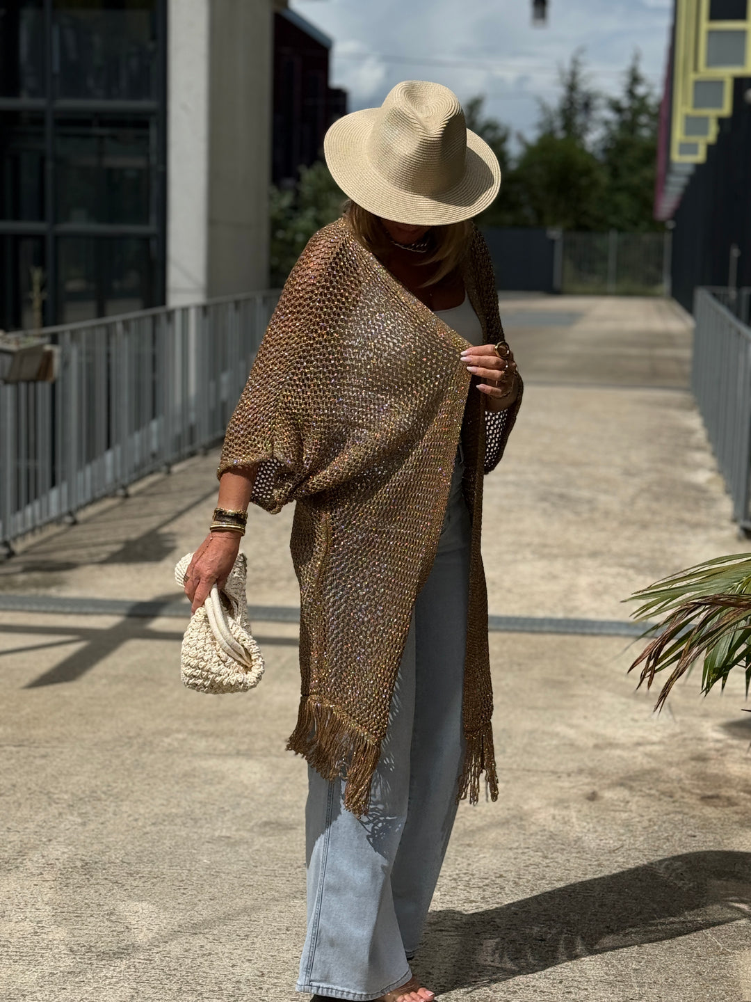 Kimono Crochet FRANGE 9032