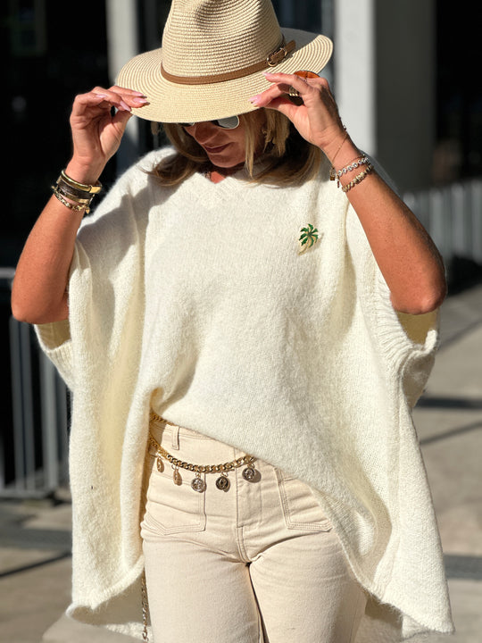 Pull sans manche 7619