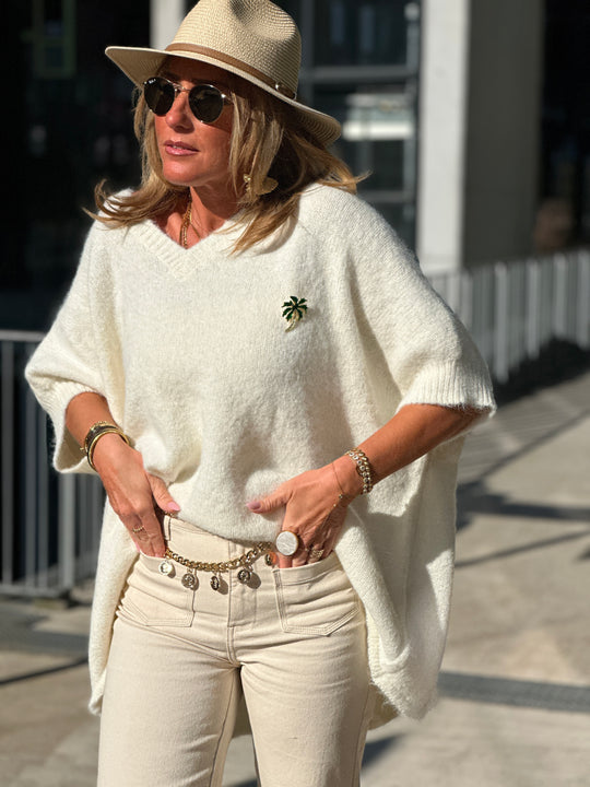 Pull sans manche 7619