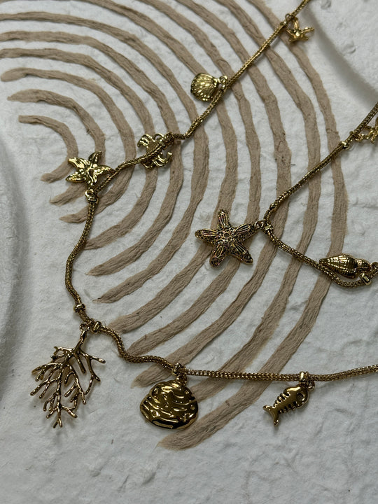 Collier multi étoile de mer