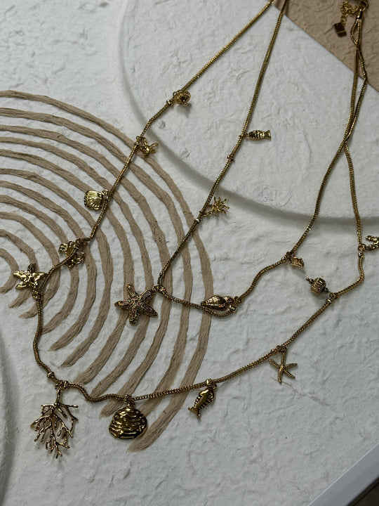 Collier multi étoile de mer