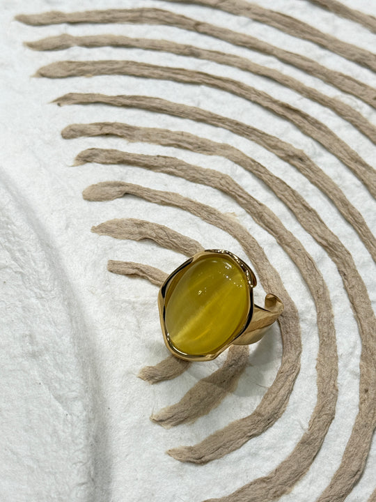 Bague jaune