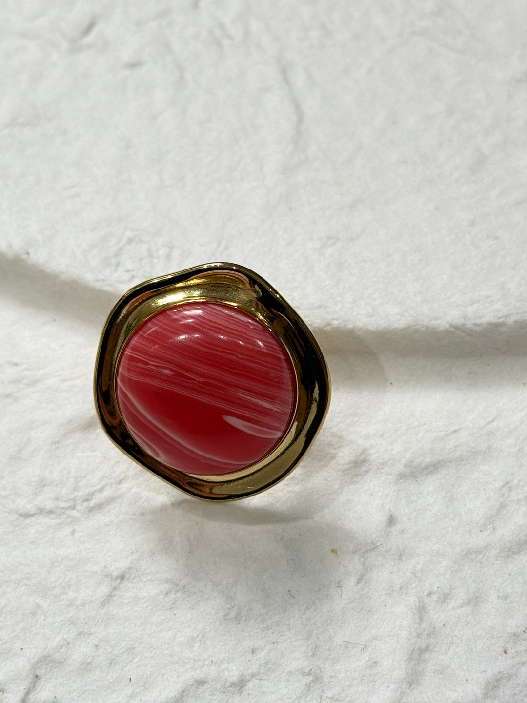 Bague vieux rose