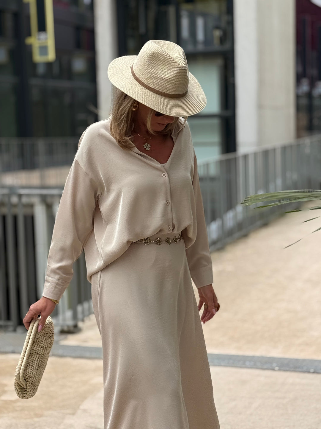 Ensemble fluide beige 749+748