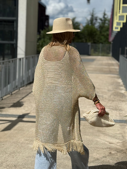 Kimono Crochet FRANGE 9032