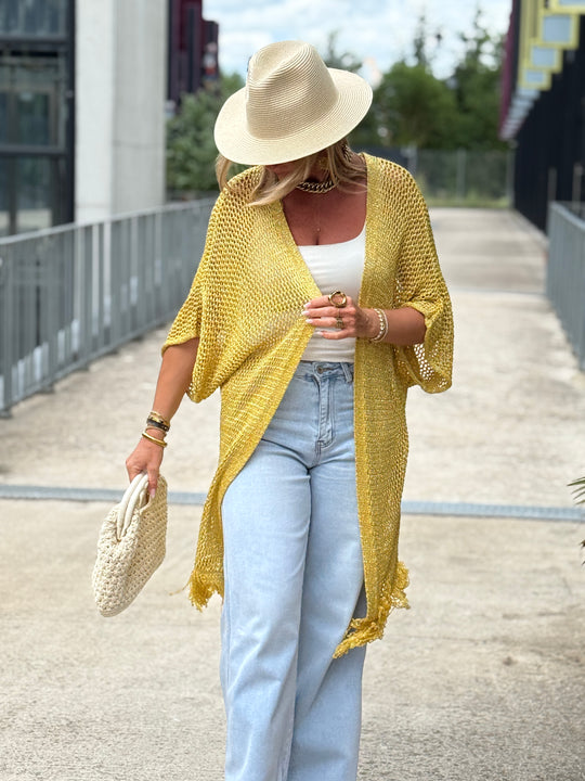 Kimono Crochet FRANGE 9032