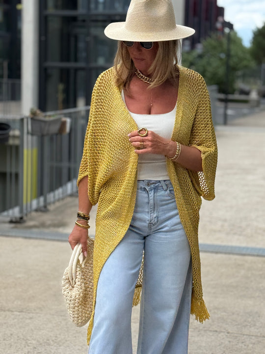 Kimono Crochet FRANGE 9032