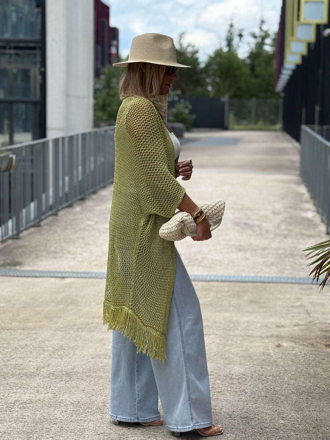 Kimono Crochet FRANGE 9032