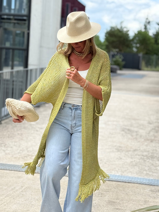 Kimono Crochet FRANGE 9032