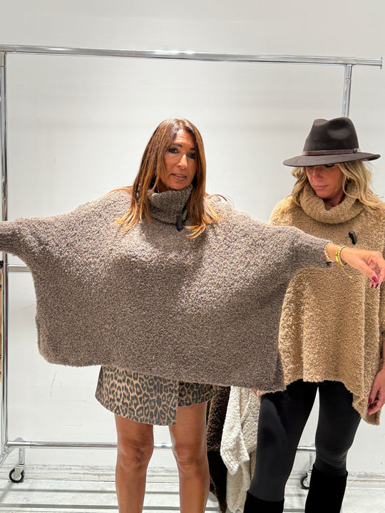Pull maille colle roule 72913