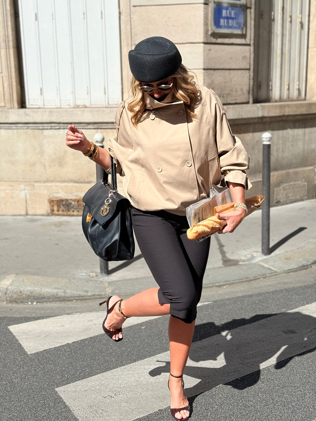 Veste trench Col montant 26099 beige