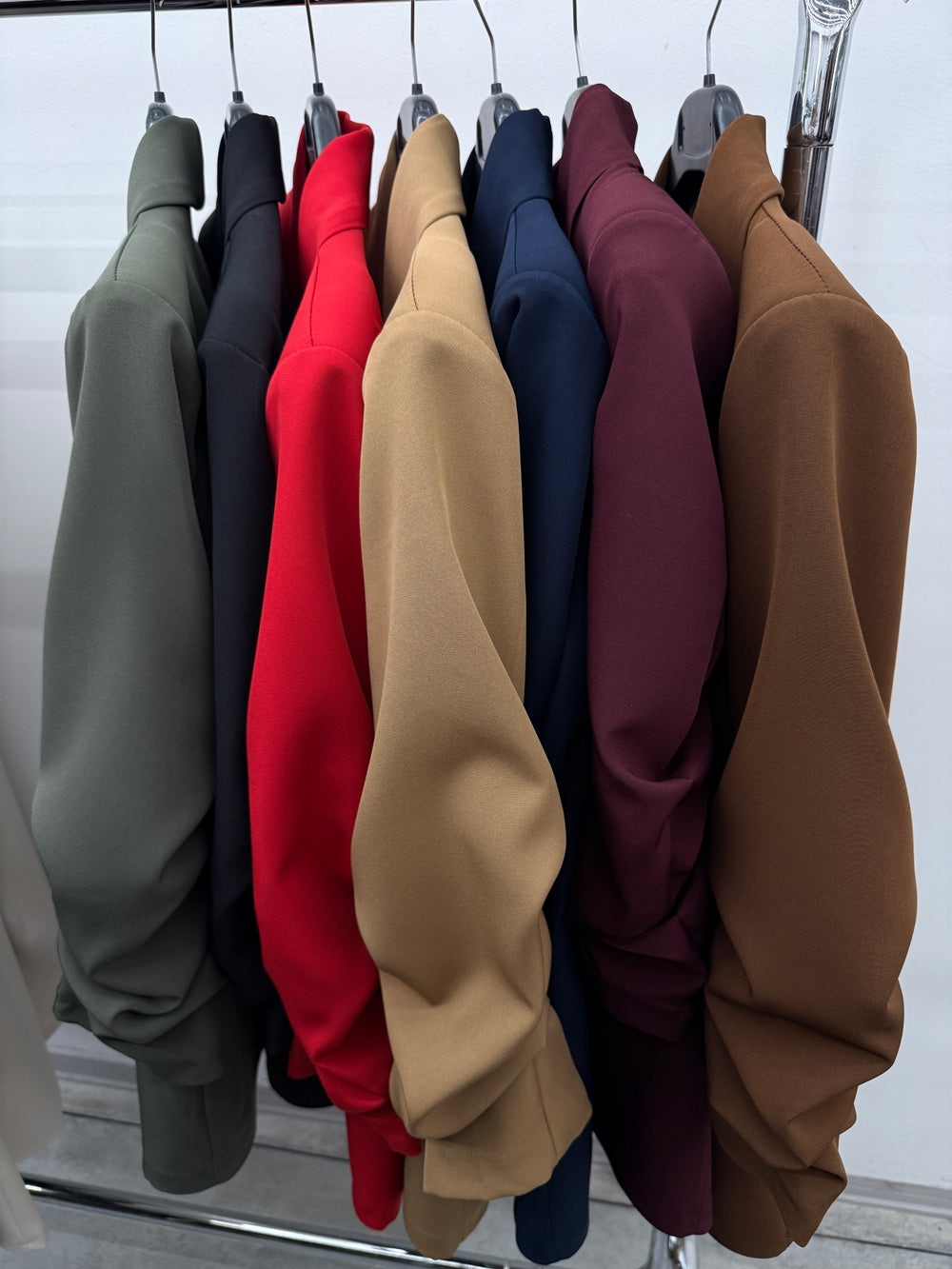 Blazer retroussée
