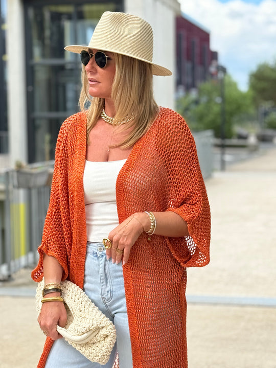 Kimono Crochet FRANGE 9032