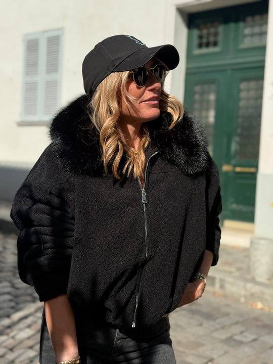 Bombers lainer col Noir 202349